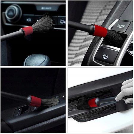 Pędzle do detailingu i czyszczenia samochodu, zestaw 5szt.