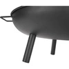 Palenisko ogrodowe stalowe 58cm okrągłe - na grill i ognisko