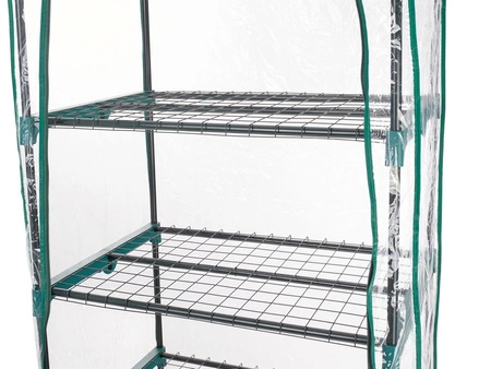 Mini szklarnia ogrodowa 5 półek, 195x70x50cm