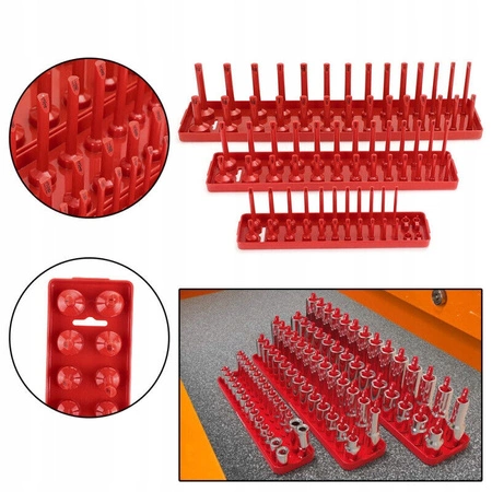 Stojaki na nasadki - zestaw 3 sztuk