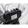 Wentylator podłogowy 40cm 85W stalowy regulowany INOX