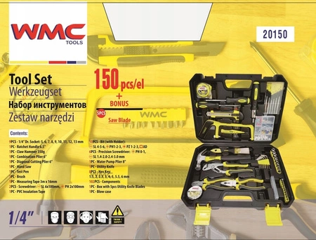 Zestaw narzędzi 100 elementów