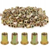 Nitonakrętki stalowe i aluminiowe do nitownicy M3-M10, zestaw 300szt.