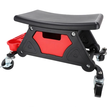 Stołek warsztatowy na kółkach 360° do detailingu 135kg