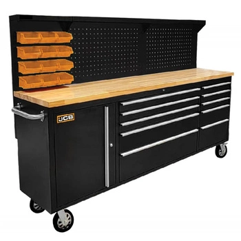 Stół warsztatowy metalowy przenośny, JCB