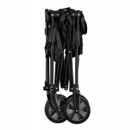 WÓZEK TRANSPORTOWY OGRODOWY PLAŻOWY TURYSTYCZNY SKŁADANY PRZYCZEPKA 90L