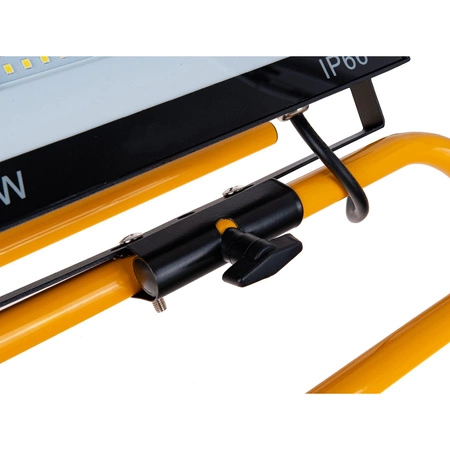 Lampa led naświetlacz budowlany barwa biała zimna 6500K + statyw + przewód