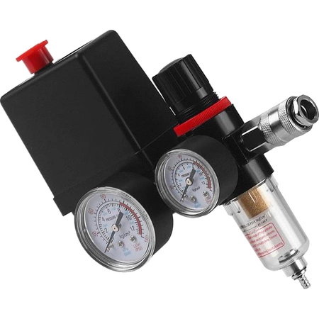 Presostat do kompresora 12BAR 230V wyłącznik ciśnieniowy z odwadniaczem