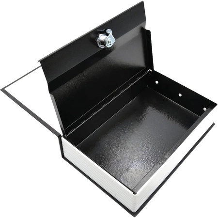 Kasetka na pieniądze książka 240x155x55 na kluczyk