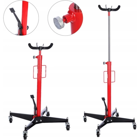 Podnośnik do skrzyni biegów 0,5t teleskopowy