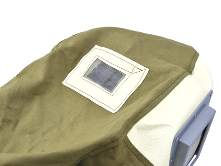 Maska do piaskowania z kaskiem ochronnym