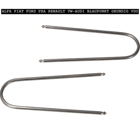 Zestaw do demontażu radioodtwarzaczy 20 el.