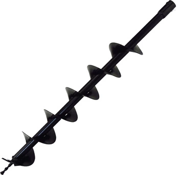 Wiertło do wiertnicy glebowej świdra spalinowego 10x80cm (4/10)