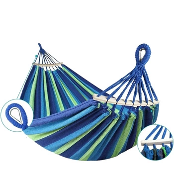 Hamak ogrodowy dwuosobowy ze stabilizatorem 190x150cm XXL 200kg + torba