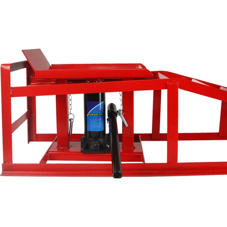 Rampa najazdowa z podnośnikiem 2t