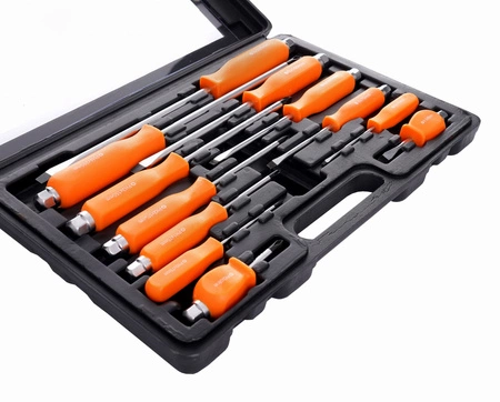 Śrubokręty do podbijania w walizce zestaw, 12szt
