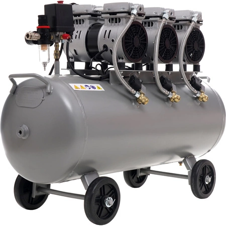 Kompresor bezolejowy 100l