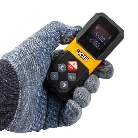 Dalmierz laserowy miernik cyfrowy LCD 30m, JCB