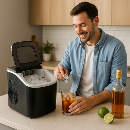 Kostkarka do lodu 1,2l 120W