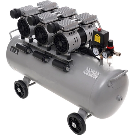 Kompresor bezolejowy 100l