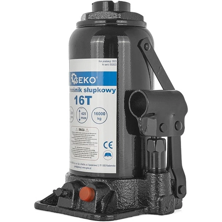 Podnośnik hydrauliczny słupkowy lewarek 16T