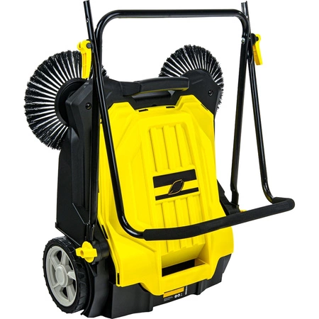 Zamiatarka ręczna do kostki brukowej i podjazdów 65cm