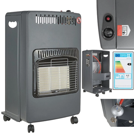 Piecyk gazowy 4,2kW typ 2 + reduktor + wąż