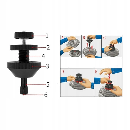 PRZYRZĄD DO CENTROWANIA TARCZY SPRZĘGŁA TARCZ