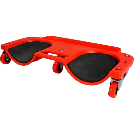 Leżanka mechanika klęcznik warsztatowy serwisowy na kółkach 90kg