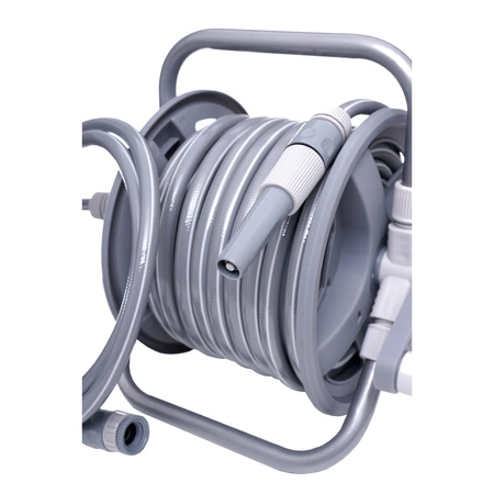 Stojak z wężem ogrodowym 20m+2m 3/4