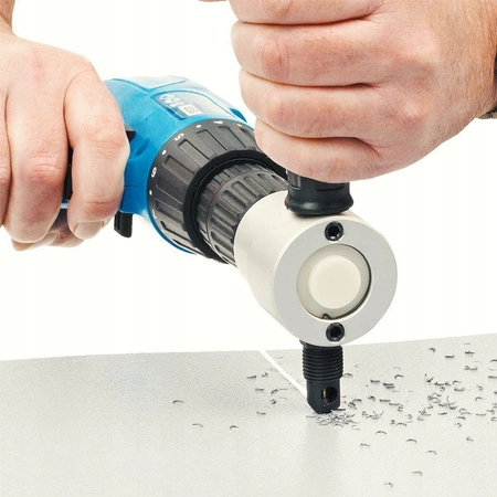 Nożyce do cięcia blachy przystawka na wiertarkę