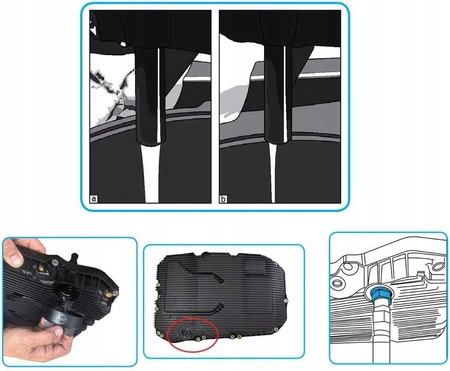 Adapter do wymiany oleju Mercedes 9G-Tronic