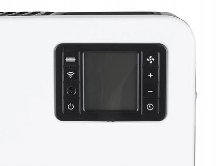 Grzejnik elektryczny konwektorowy LCD z pilotem sterowania i WiFi 2300W