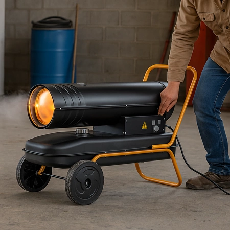 Nagrzewnica olejowa z termostatem 65kW