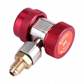 Szybkozłącze do klimatyzacji R134a HP wysokociśnieniowe z adapterem 1/4"
