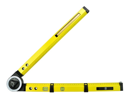 Poziomica kątomierz nastawny 3w1