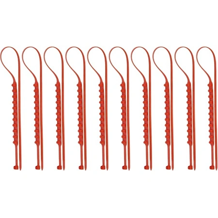 Łańcuchy opaski śniegowe na opony zestaw, 10el.