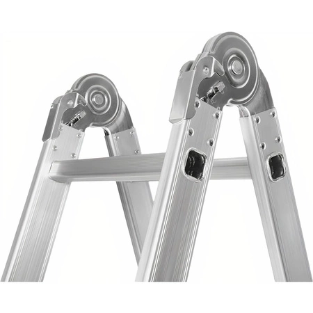 Drabina aluminiowa składana z platformą 4x3 346cm