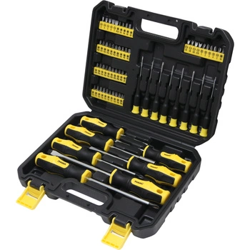 Zestaw śrubokrętów wkrętaków bitów magnetycznych 65el.