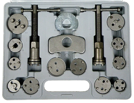 Zestaw 21ele do wyciskania tłoczków hamulcowych