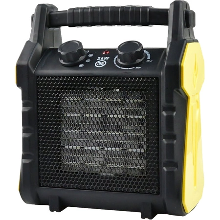 Nagrzewnica elektryczna ceramiczna z termostatem - grzejnik 2KW