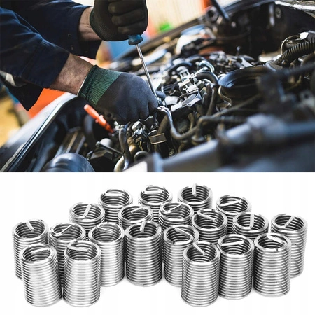 SPRĘŻYNKI NAPRAWY GWINTU M10 x 1,5 HELICOIL 20szt