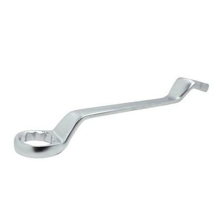 Klucz oczkowy odgięty 10x12 mm 45° CrV, JCB