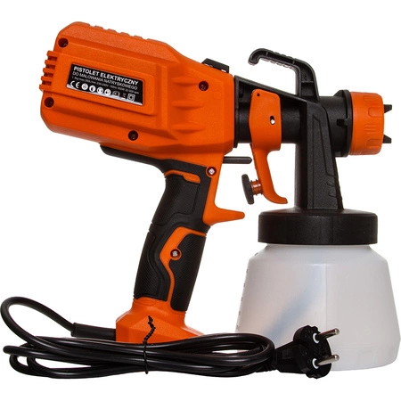 Pistolet do malowania elektryczny 32000 obr/min 550W + 3 dysze 1-2.5