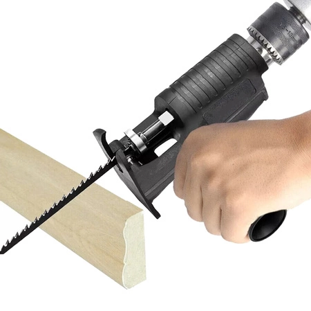 Przystawka do wiertarki elektrycznej - wyrzynarka zestaw