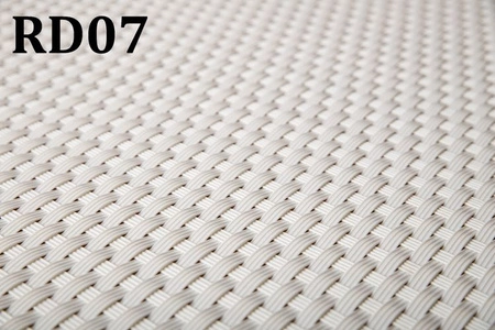 Donica ogrodowa technorattanowa 100x30x60cm RD07 - Biały