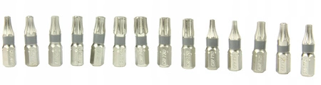 Zestaw do wkrętarki: końcówki, bity, imbus, torx 56 elementy