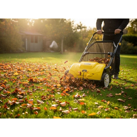 Zamiatarka ręczna do liści 53cm