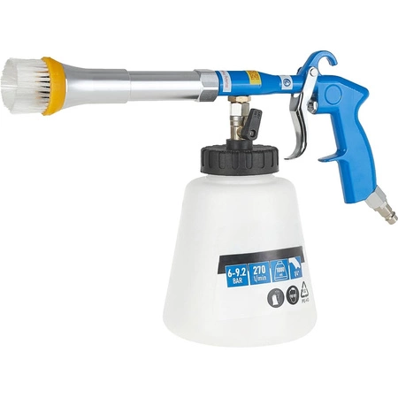 Pistolet do prania tapicerki i dywanów z adapterami 1l