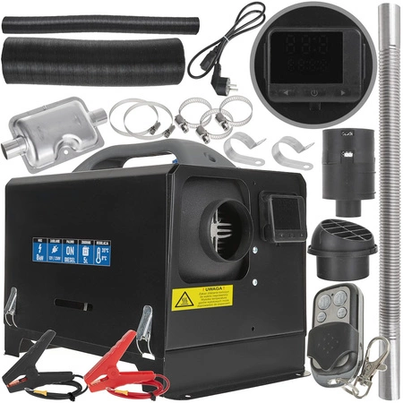 Nagrzewnica samochodowa – ogrzewanie postojowe na olej napędowy 12V/230V 8KW